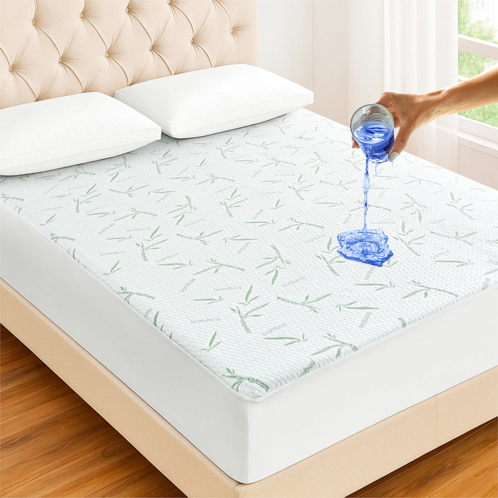 Lux Decor Cooling Waterproof Deep Pocket Mattress Protector