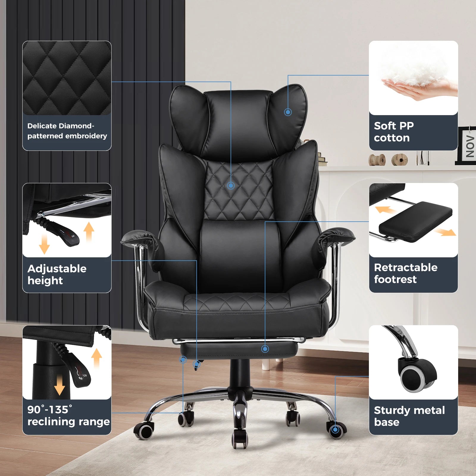 Big and Tall Ergonomic Gaming Chair