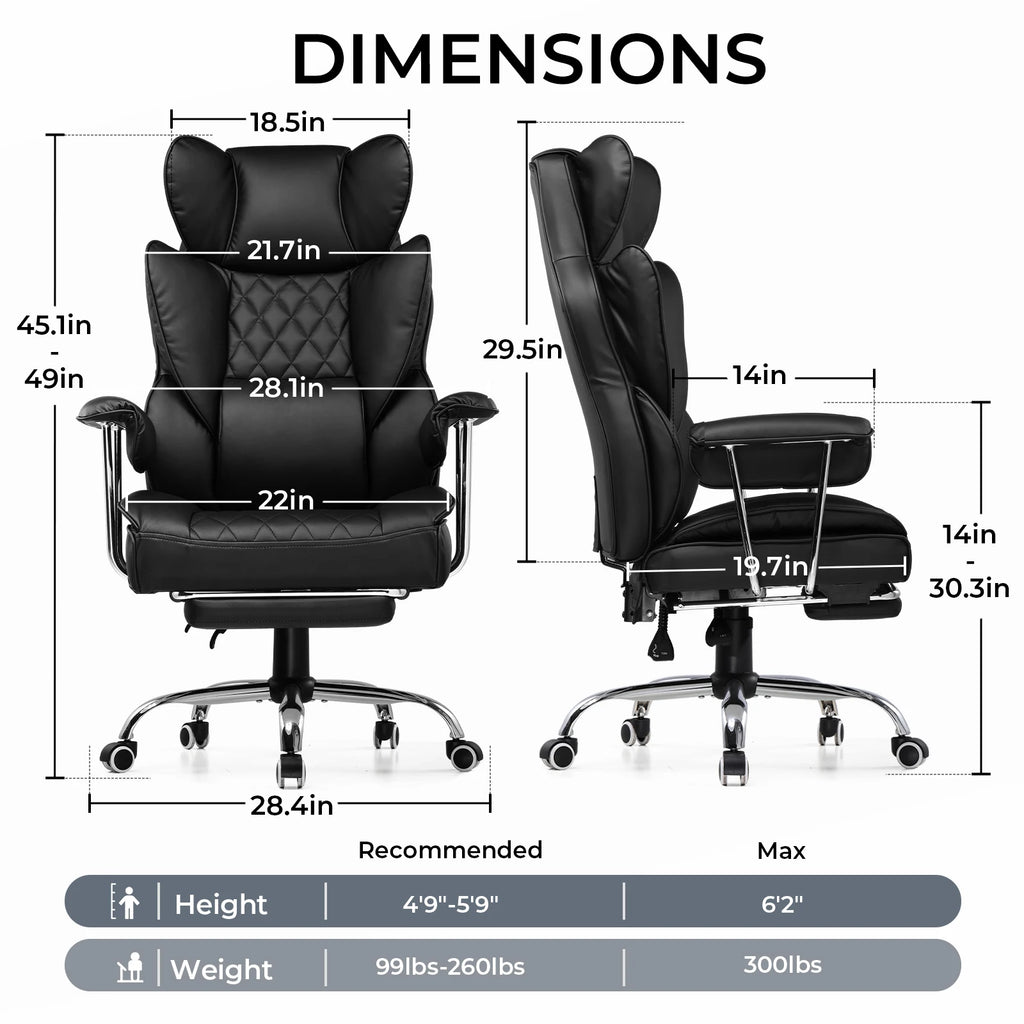 Big and Tall Ergonomic Gaming Chair