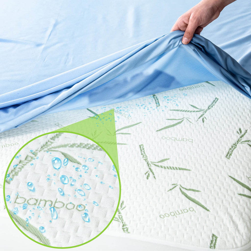 Lux Decor Cooling Waterproof Deep Pocket Mattress Protector
