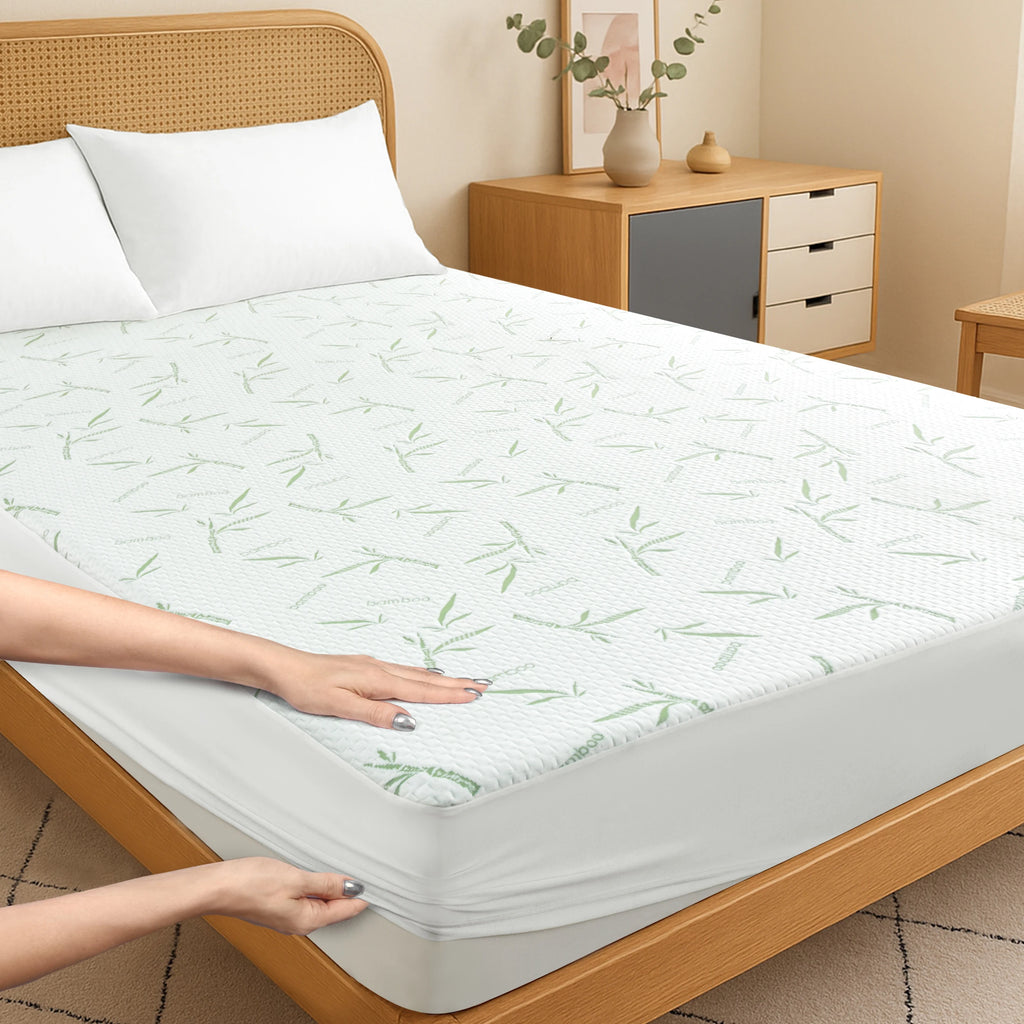 Lux Decor Cooling Waterproof Deep Pocket Mattress Protector