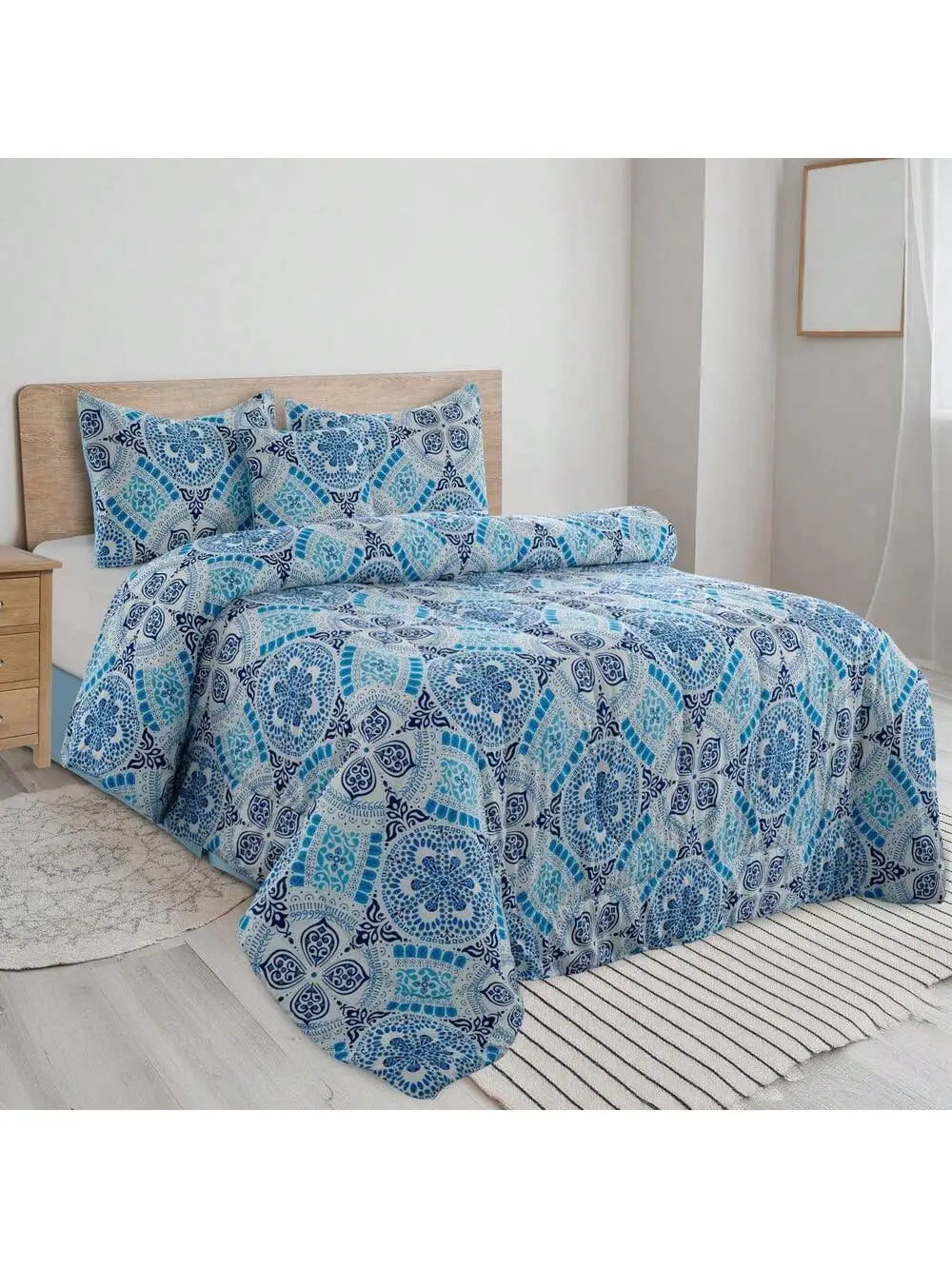 LUX Décor Reversible 5pc Comforter Set