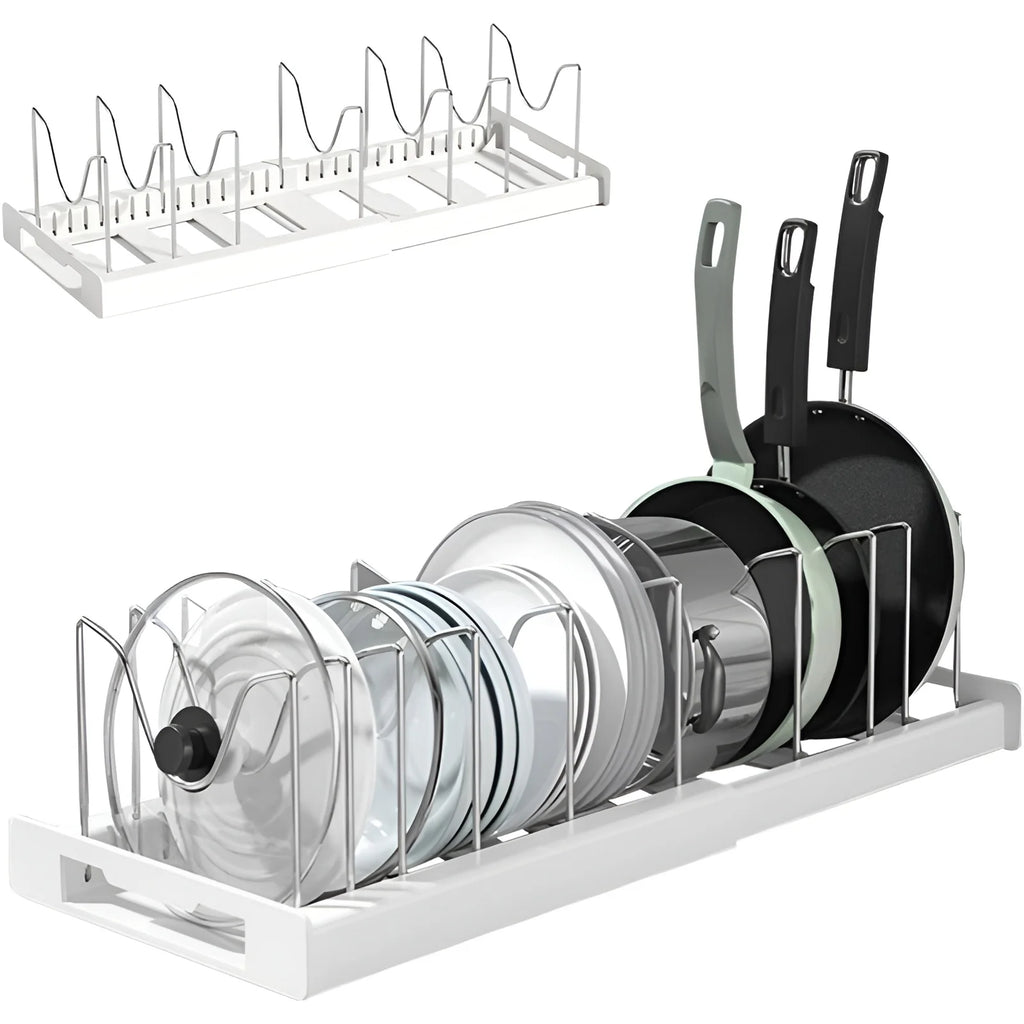 Expandable Organizer Rack with 7 Dividers