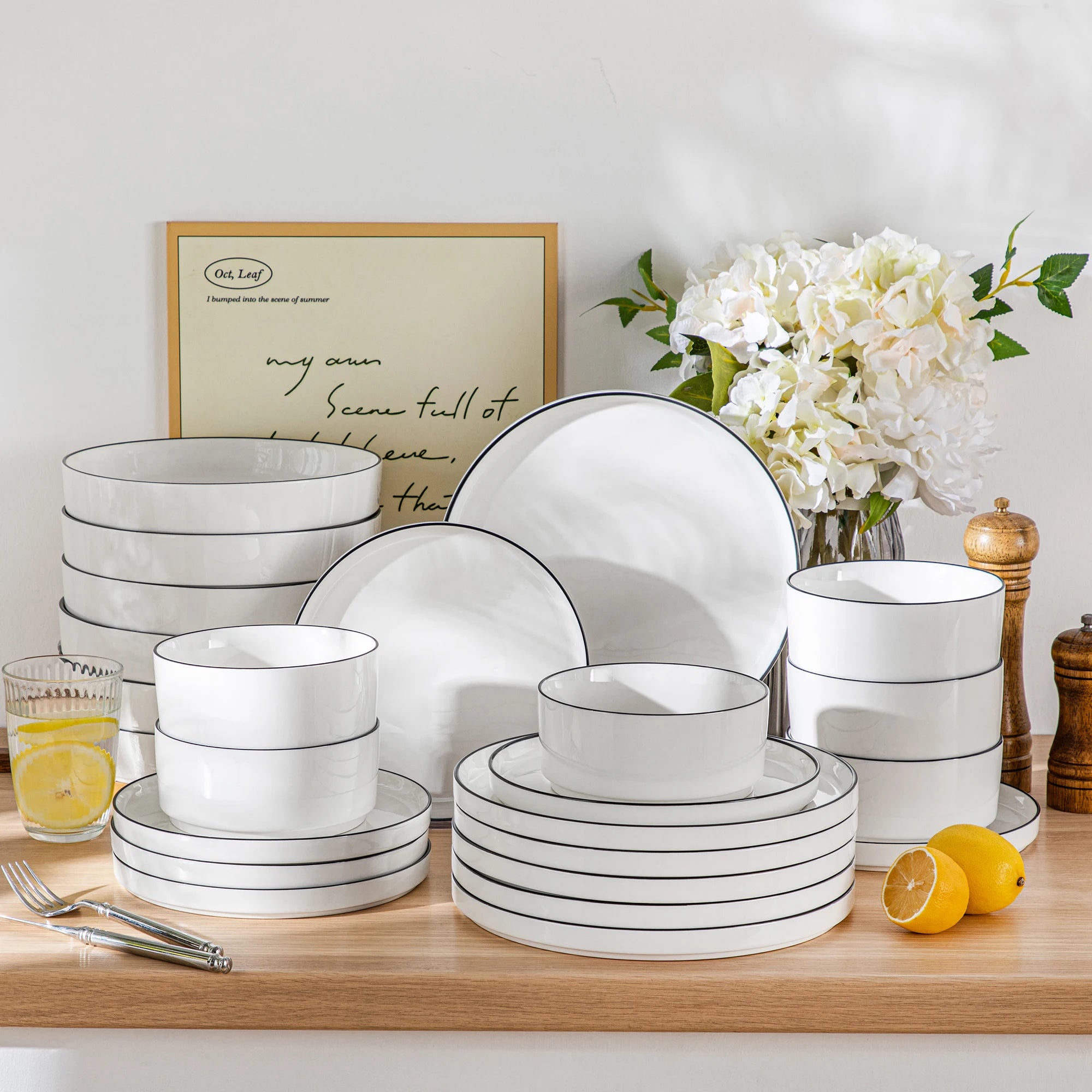 MALACASA Dinnerware Sets