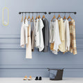 Pack Of 2 Hanging Pipe Clothes Rack