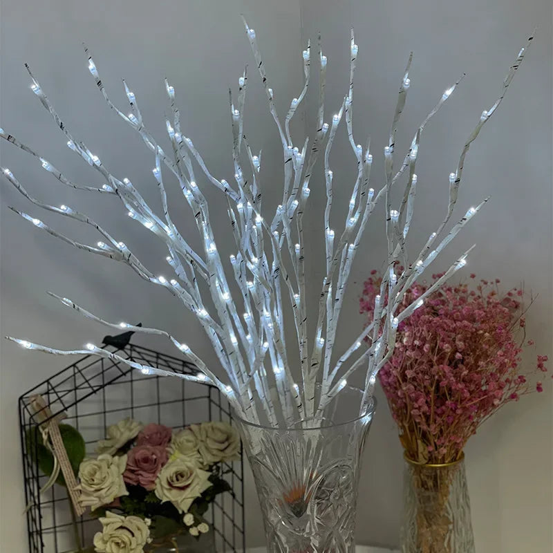 LED White Birch Branch Lights Bundle
