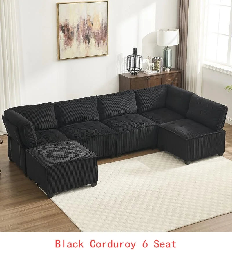 Modular Sectional Sofa Reversible Chaise