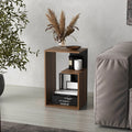 3-Tier Modern Walnut Side Table