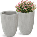 Mediterranean Planter for Outdoor Plants, 2 pcs