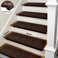 Bullnose Non-Slip Washable Stair Treads