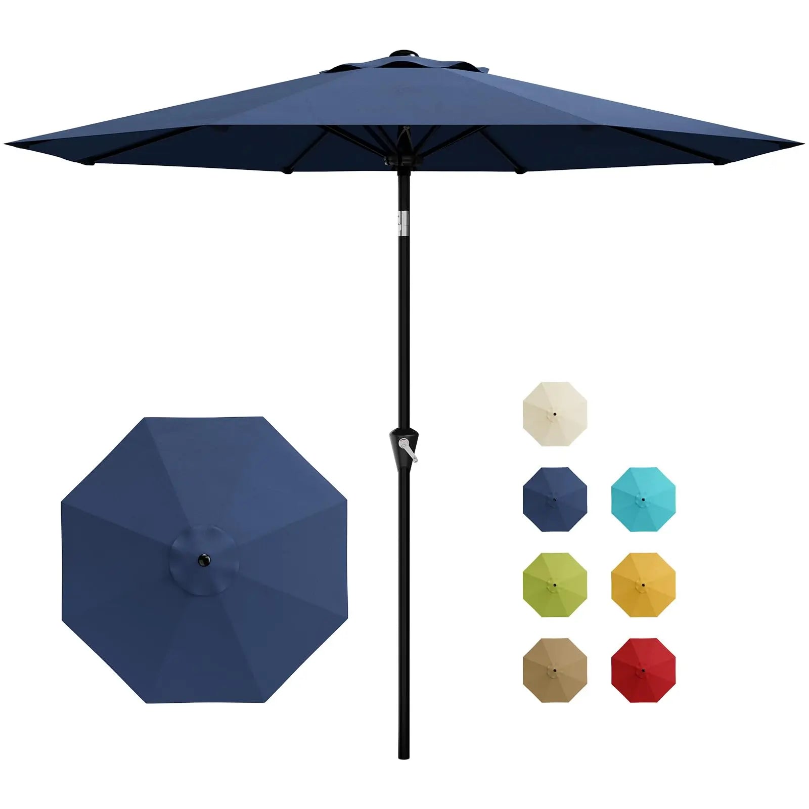 9FT Patio Umbrella With Crank & Tilt – Cozy Homestyle Living