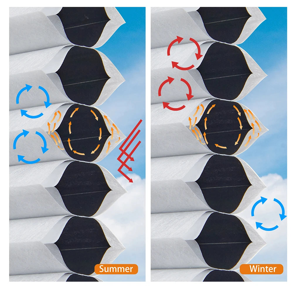 Blackout Blinds Honeycomb Windows Shades