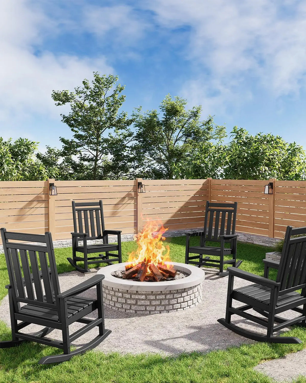 All Weather Outdoor Rocking Chair