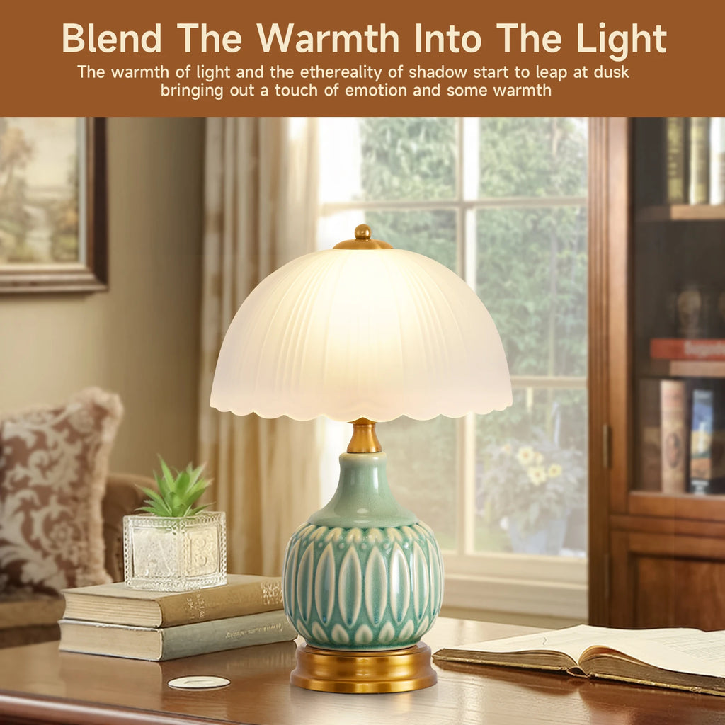 Vintage Ceramic Table Lamp for Living Room