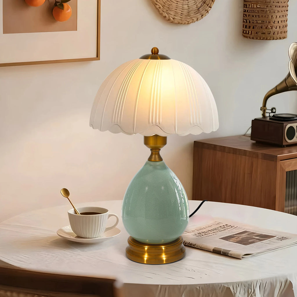 Vintage Ceramic Dimmable Table Lamp