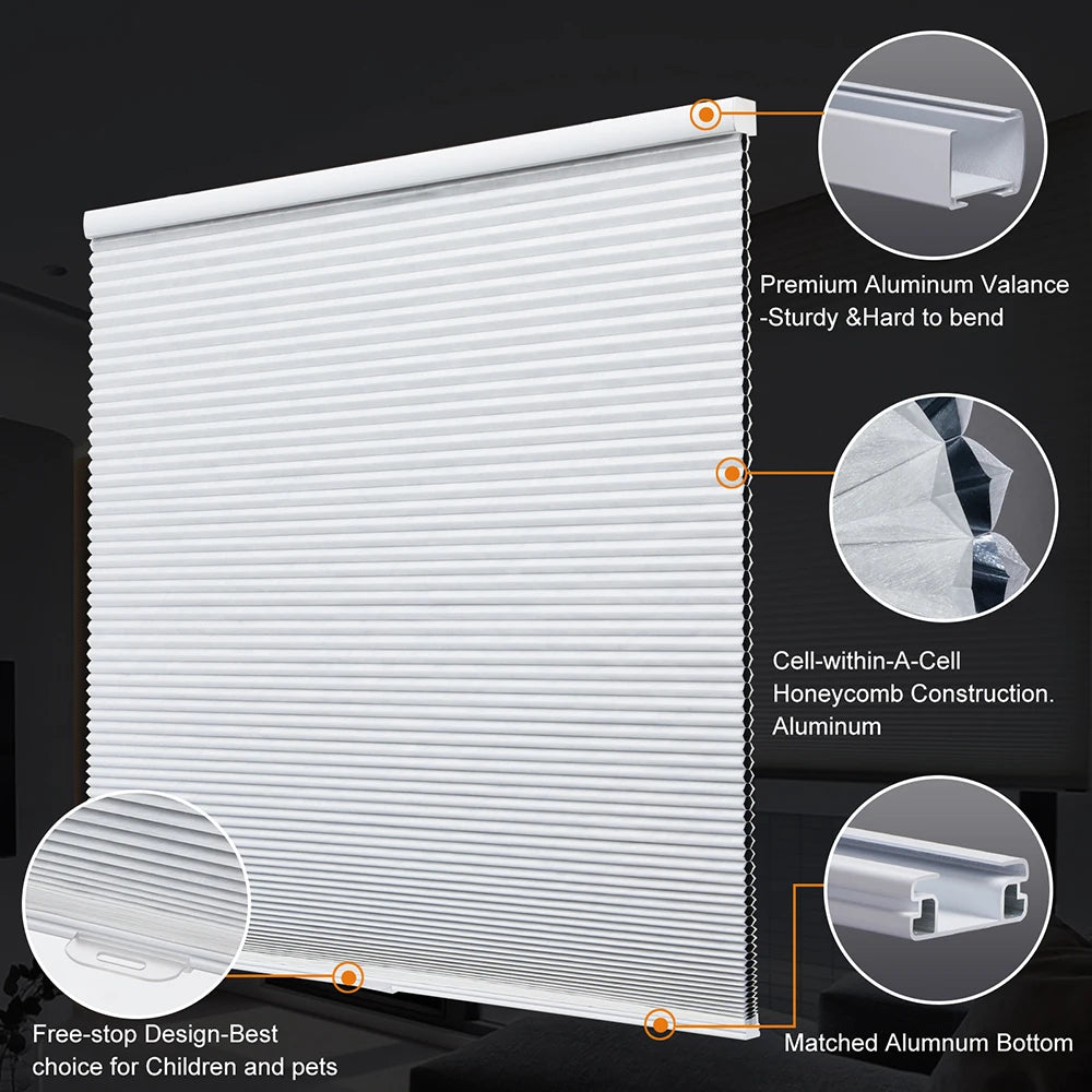 Blackout Blinds Honeycomb Windows Shades