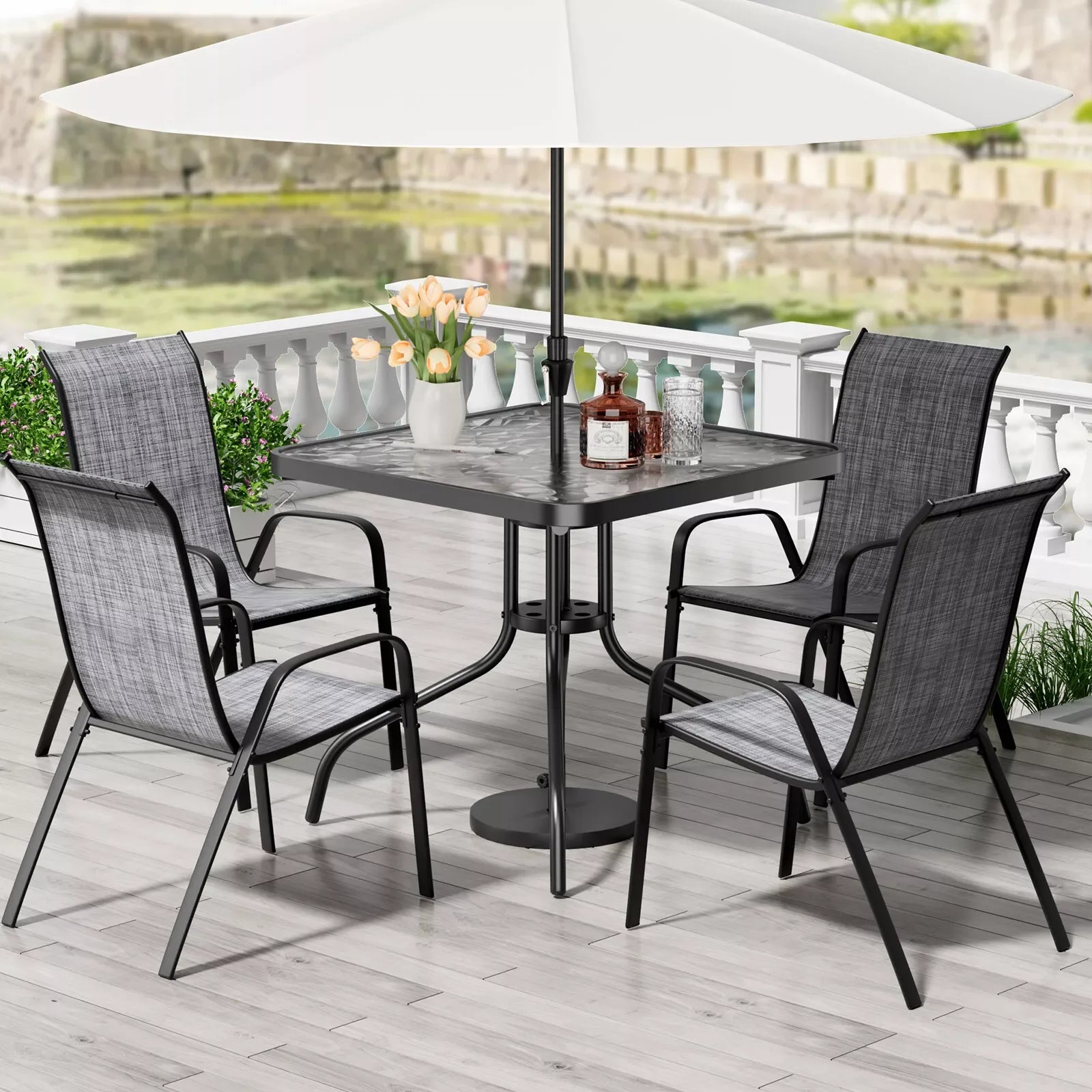 All Weather Outdoor Patio Dining Set