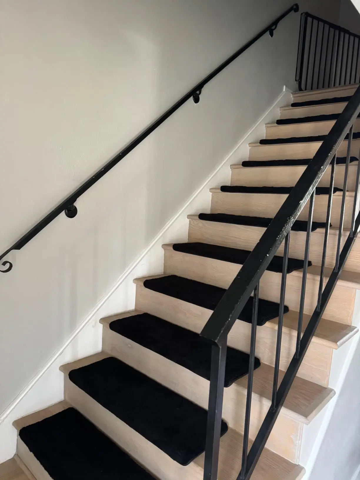 Bullnose Non-Slip Washable Stair Treads