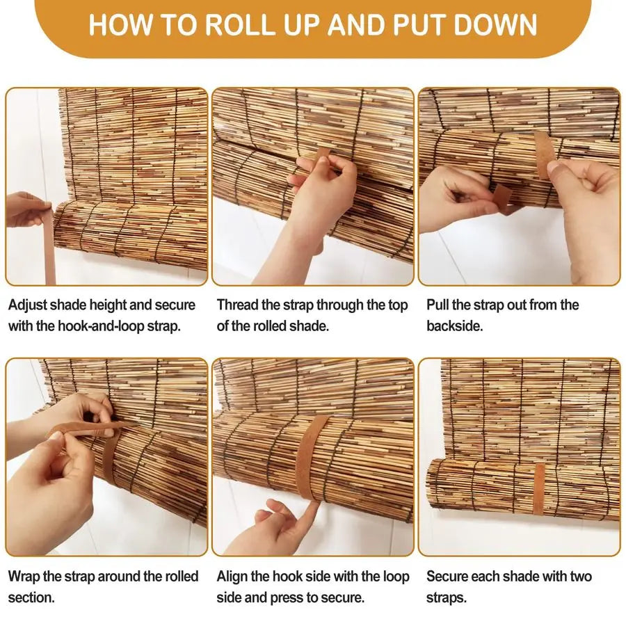 Bamboo Shades Outdoor Reed Blinds
