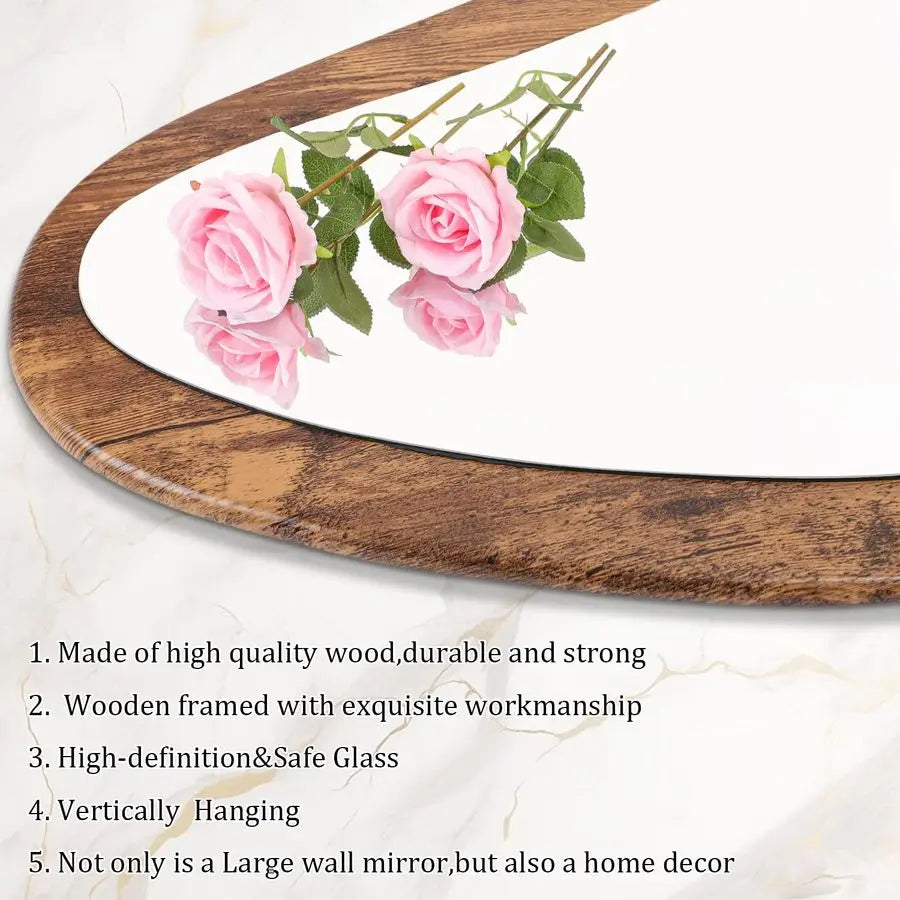 Large Full Length Framed Mirror