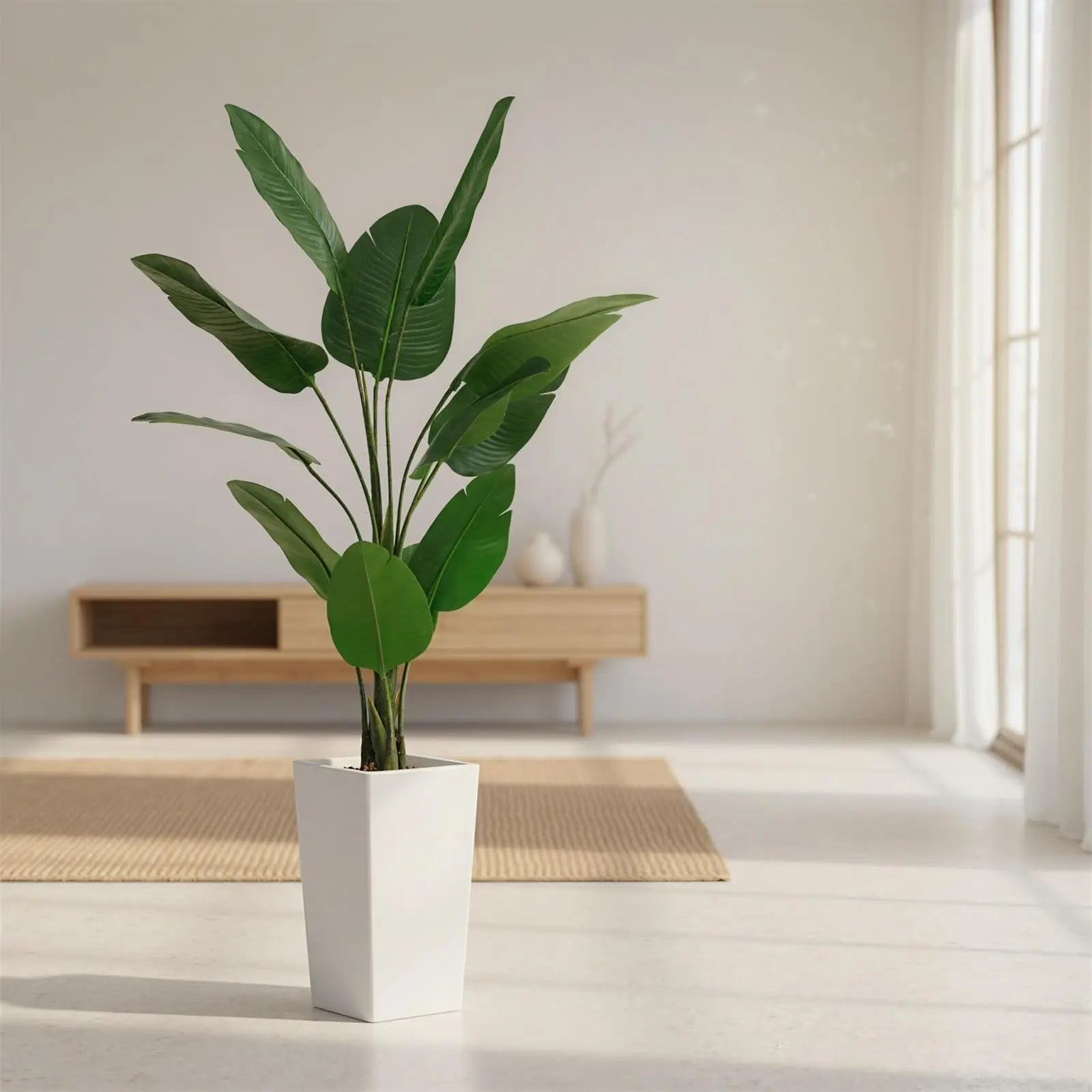 Banana Tree Artificial Plant with Planter