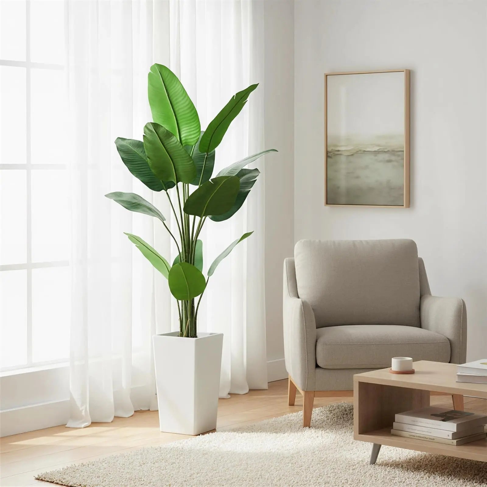 Banana Tree Artificial Plant with Planter