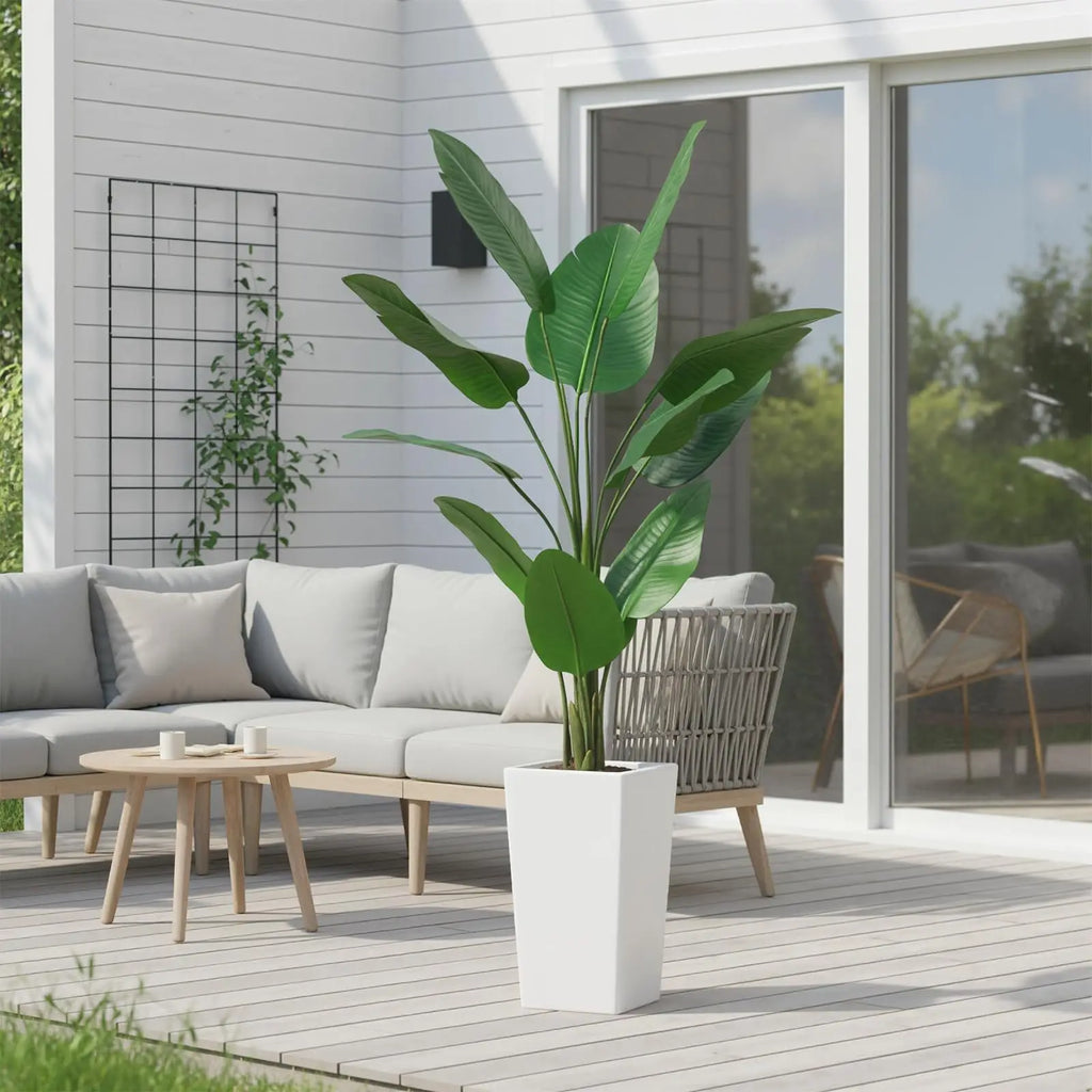 Banana Tree Artificial Plant with Planter