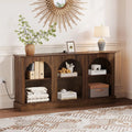 TV Entertainment Stand With Power and USB Charging Station