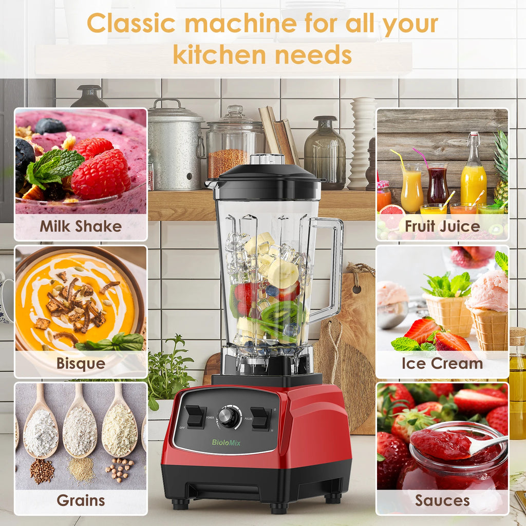 Heavy Duty Commercial Grade Blender Mixer Juicer