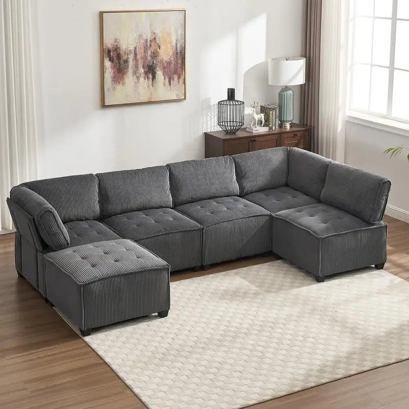 Modular Sectional Sofa Reversible Chaise