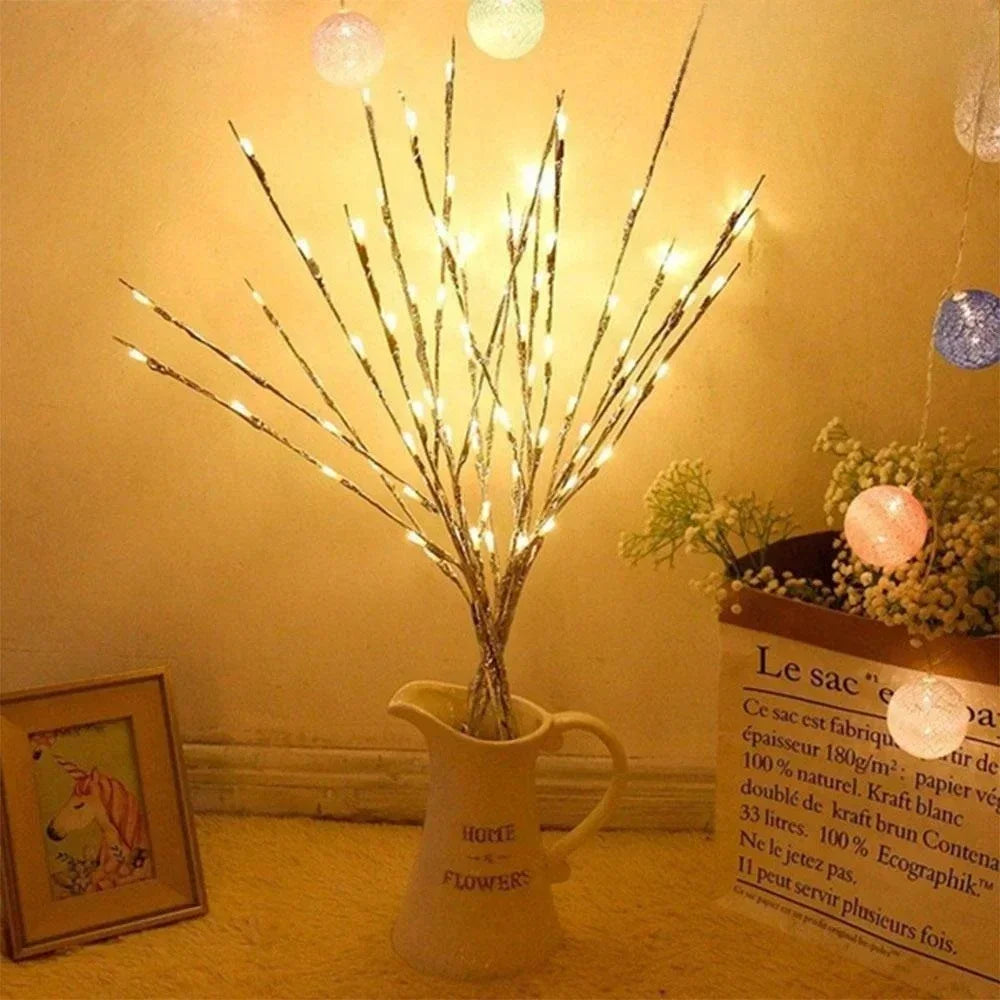LED White Birch Branch Lights Bundle