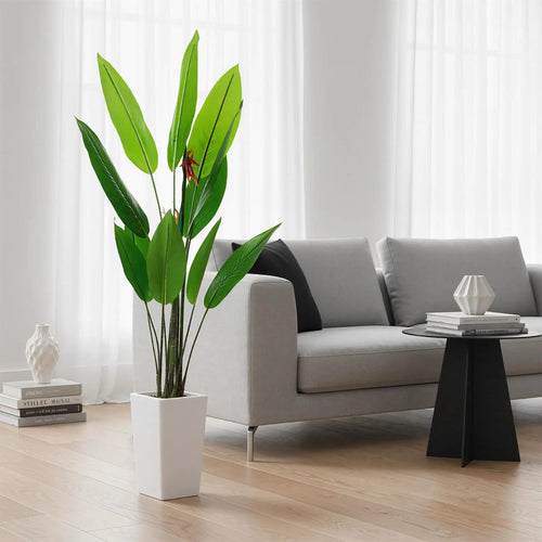 Artificial Bird of Paradise with Planter