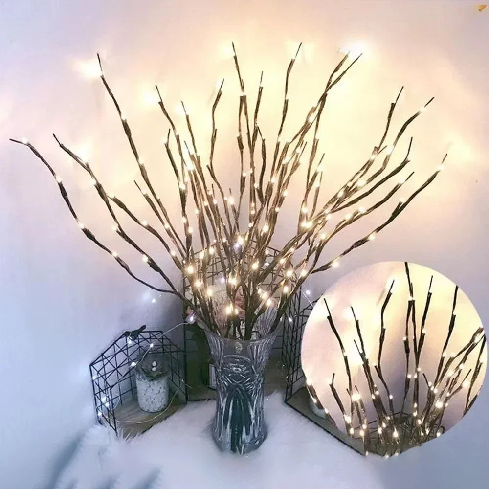 LED White Birch Branch Lights Bundle