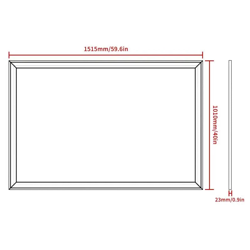 Modern Rectangle Wall Mirror