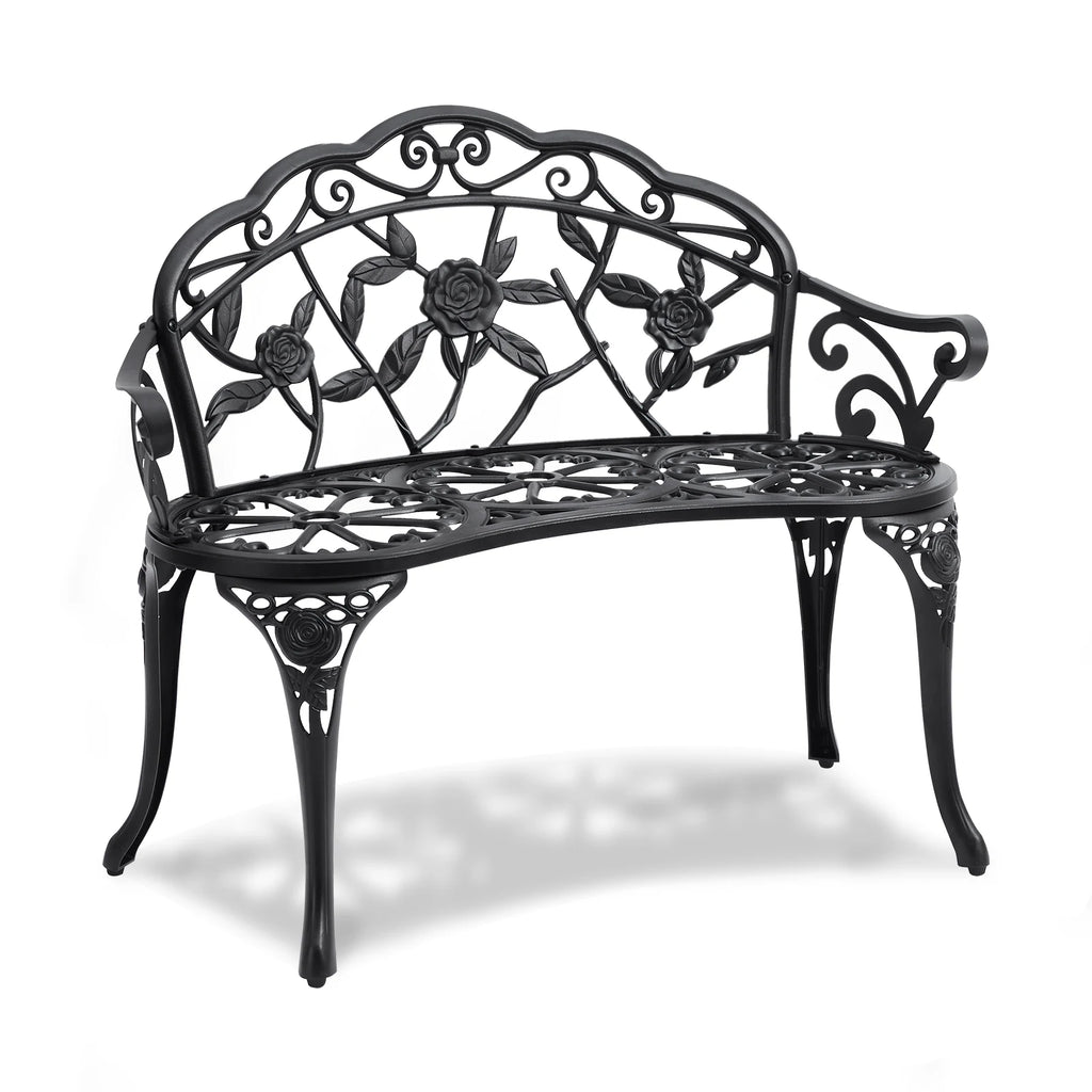Outdoor Metal Garden Bench