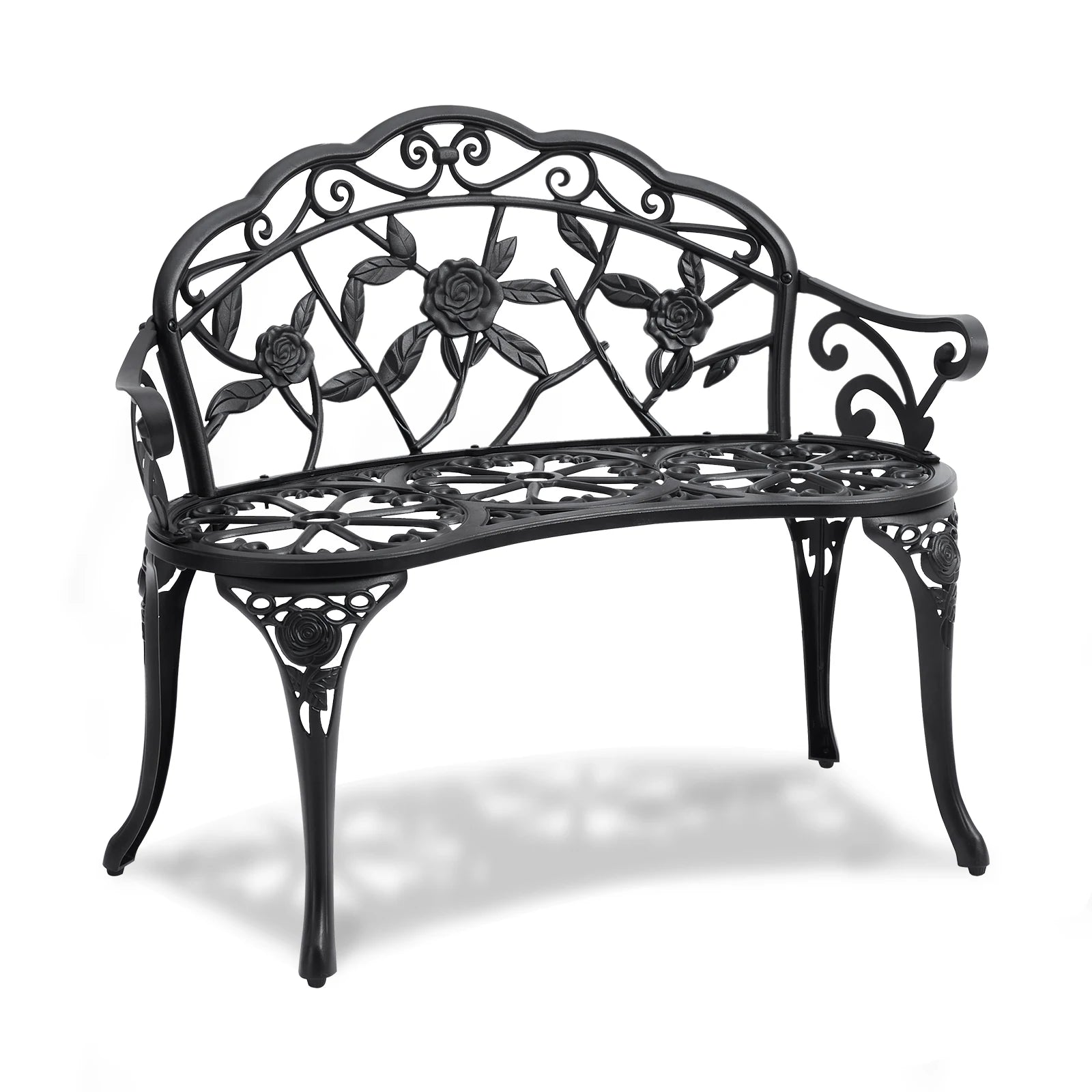 Outdoor Metal Garden Bench