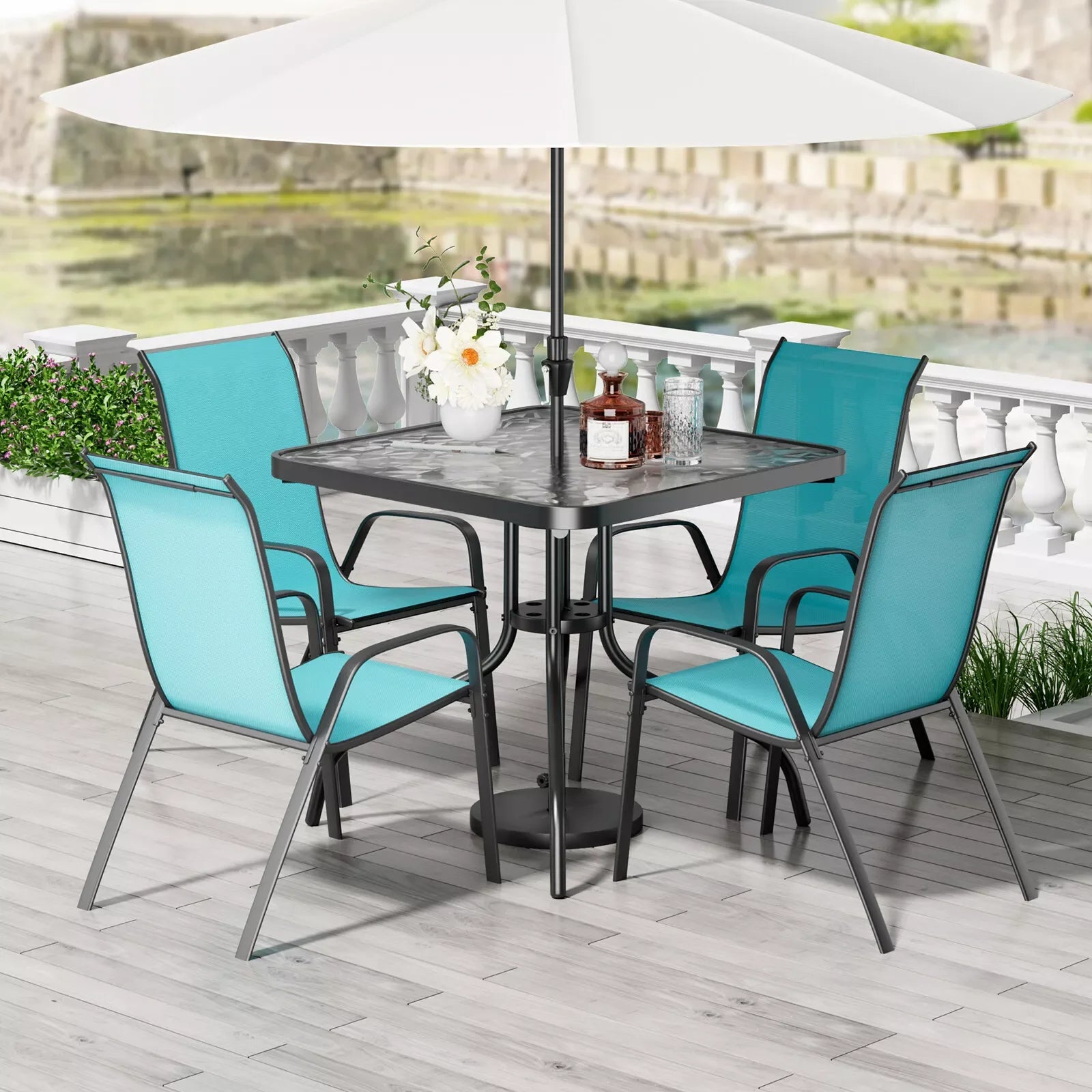 All Weather Outdoor Patio Dining Set