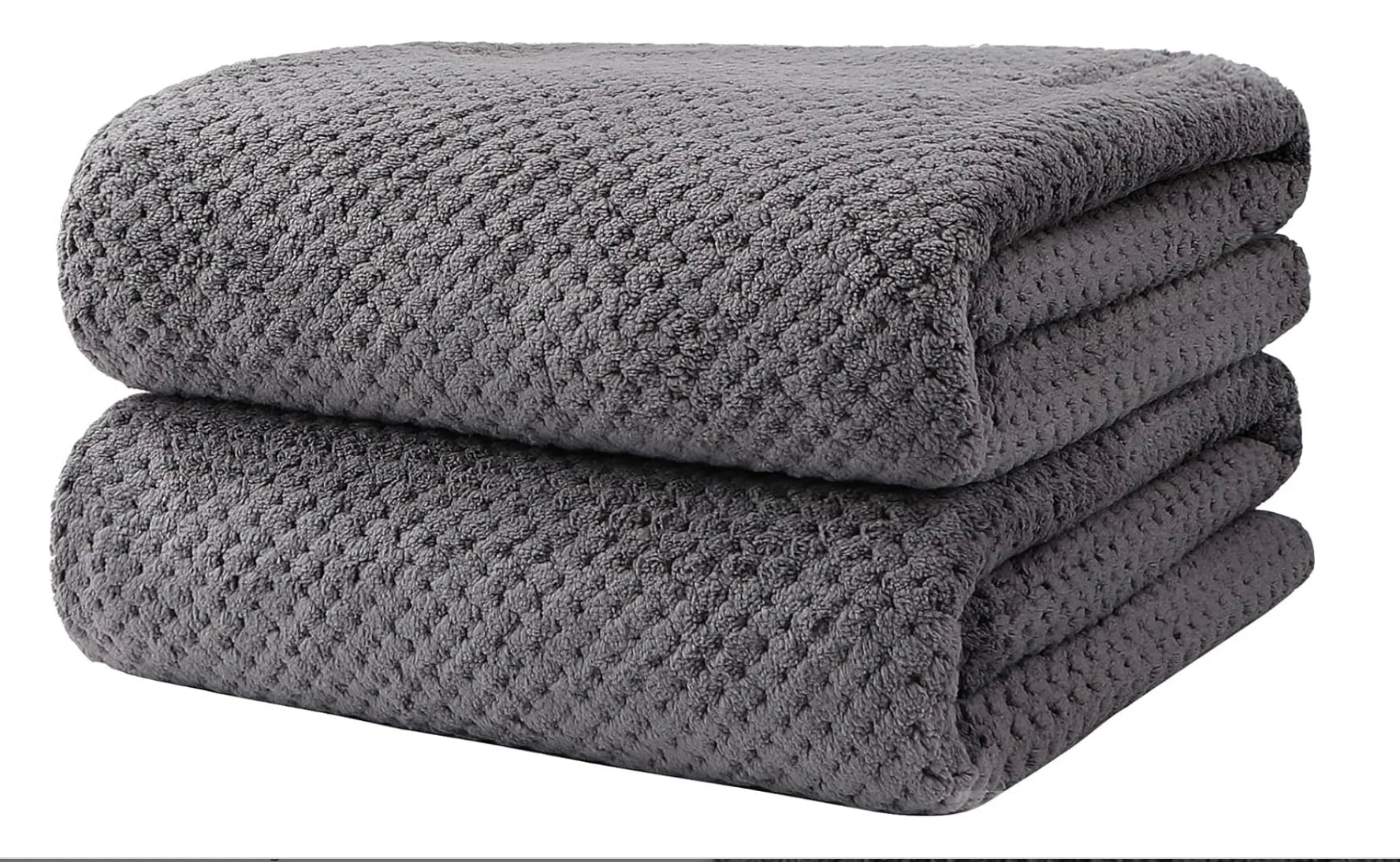 Microfiber Soft Bath Towel Set Pack of 2