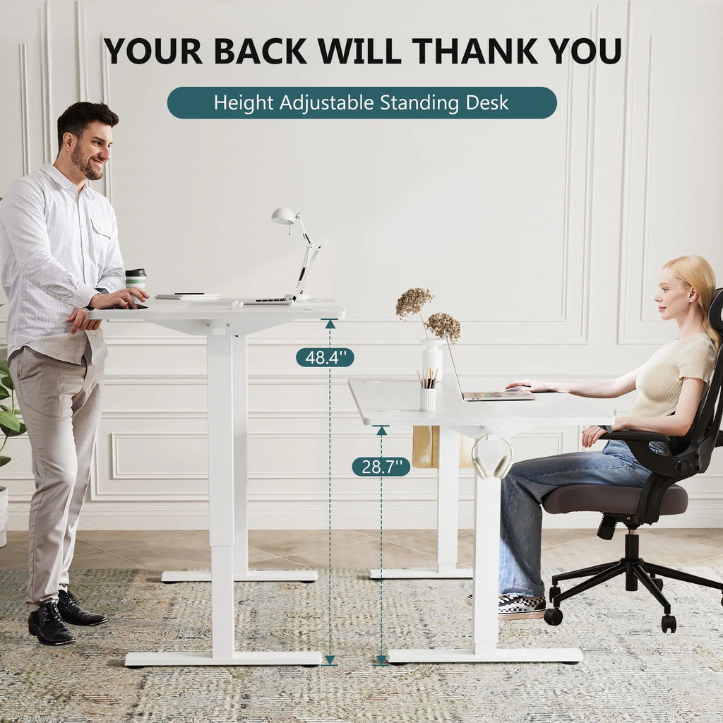 Standing Ergonomic Adjustable Height Computer Workstation