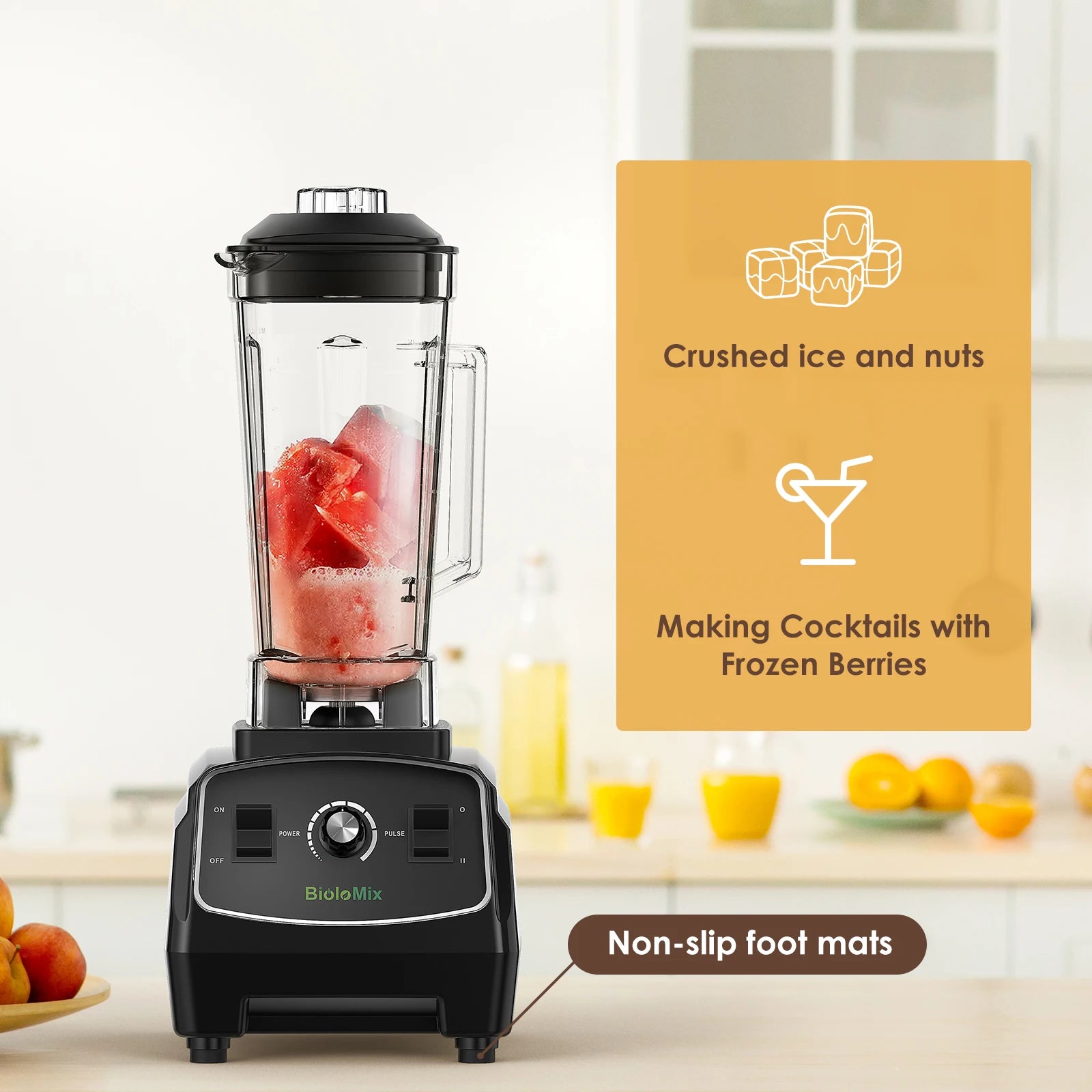 Heavy Duty Commercial Grade Blender Mixer Juicer