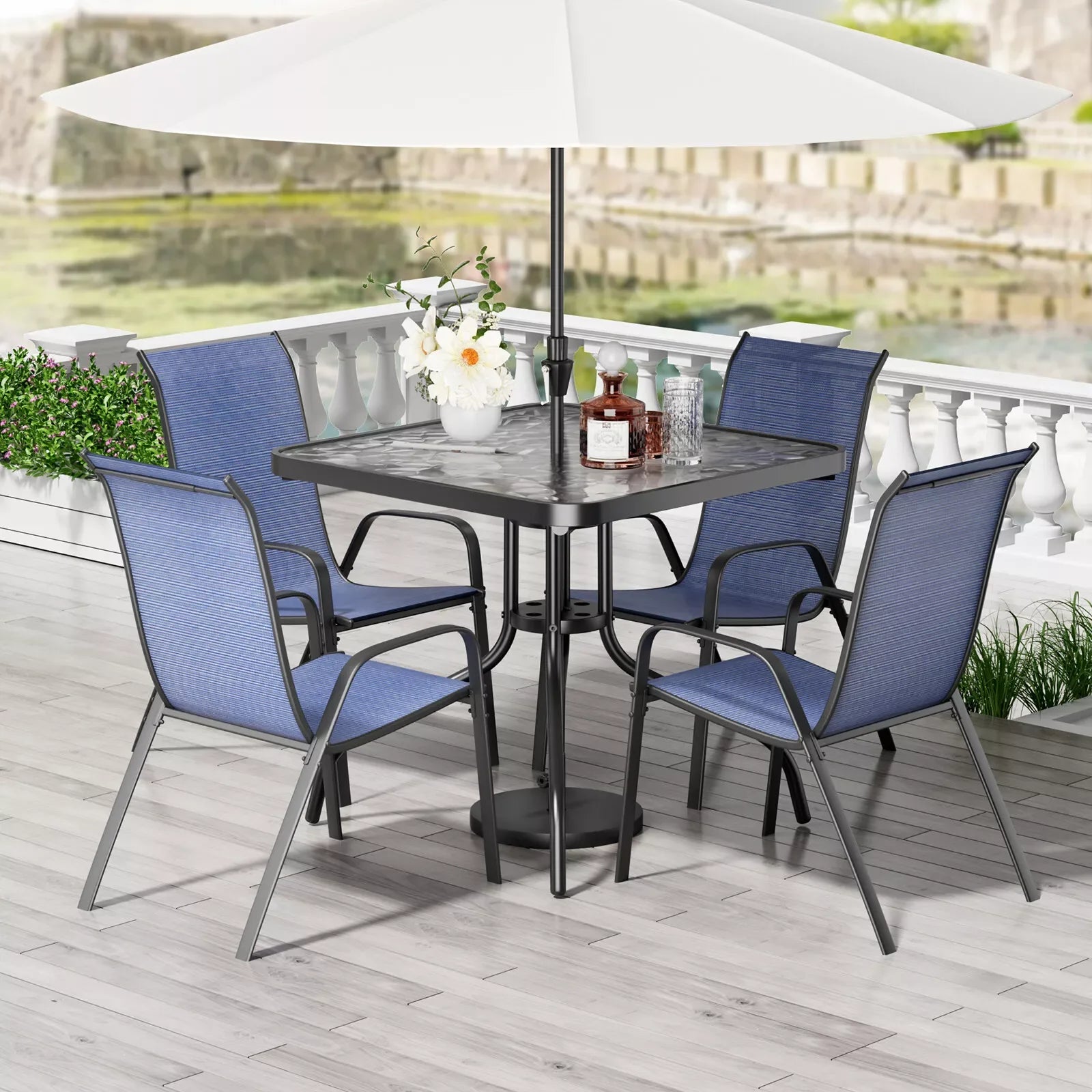 All Weather Outdoor Patio Dining Set