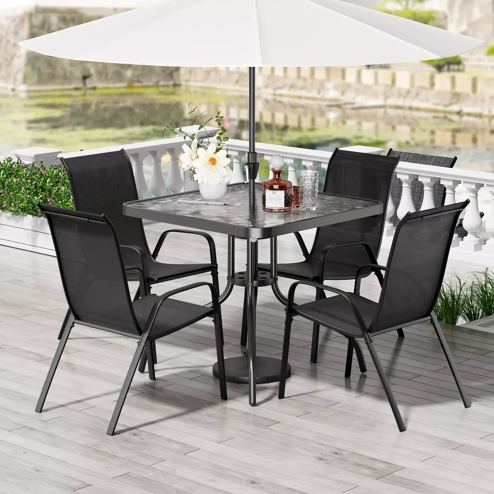 All Weather Outdoor Patio Dining Set