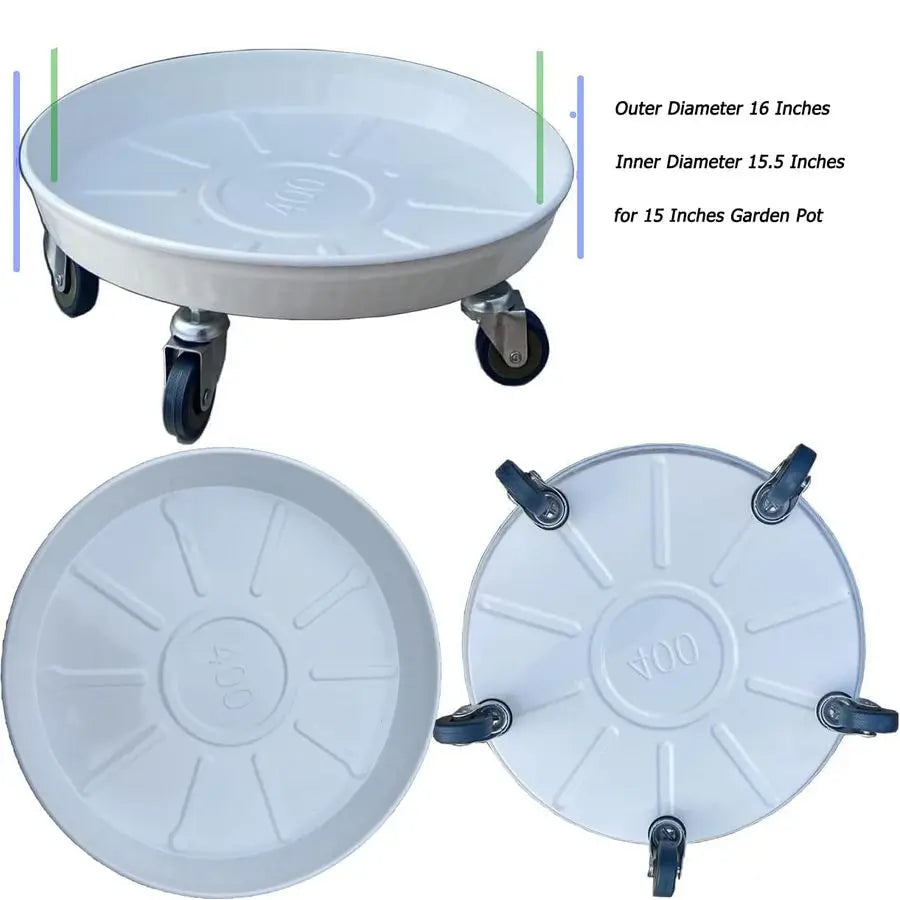 Planter Caddy with Wheels Extra Large Heavy Duty