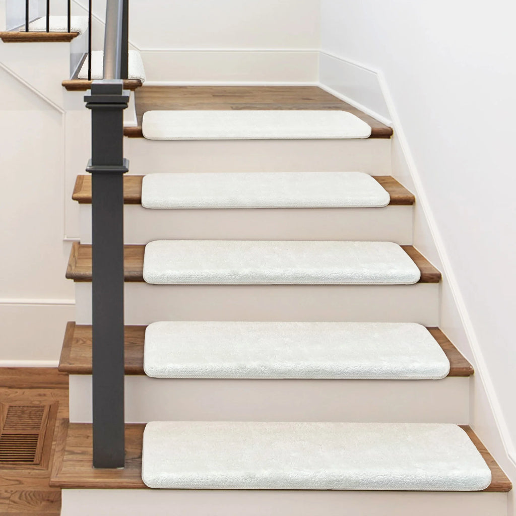 Bullnose Non-Slip Washable Stair Treads