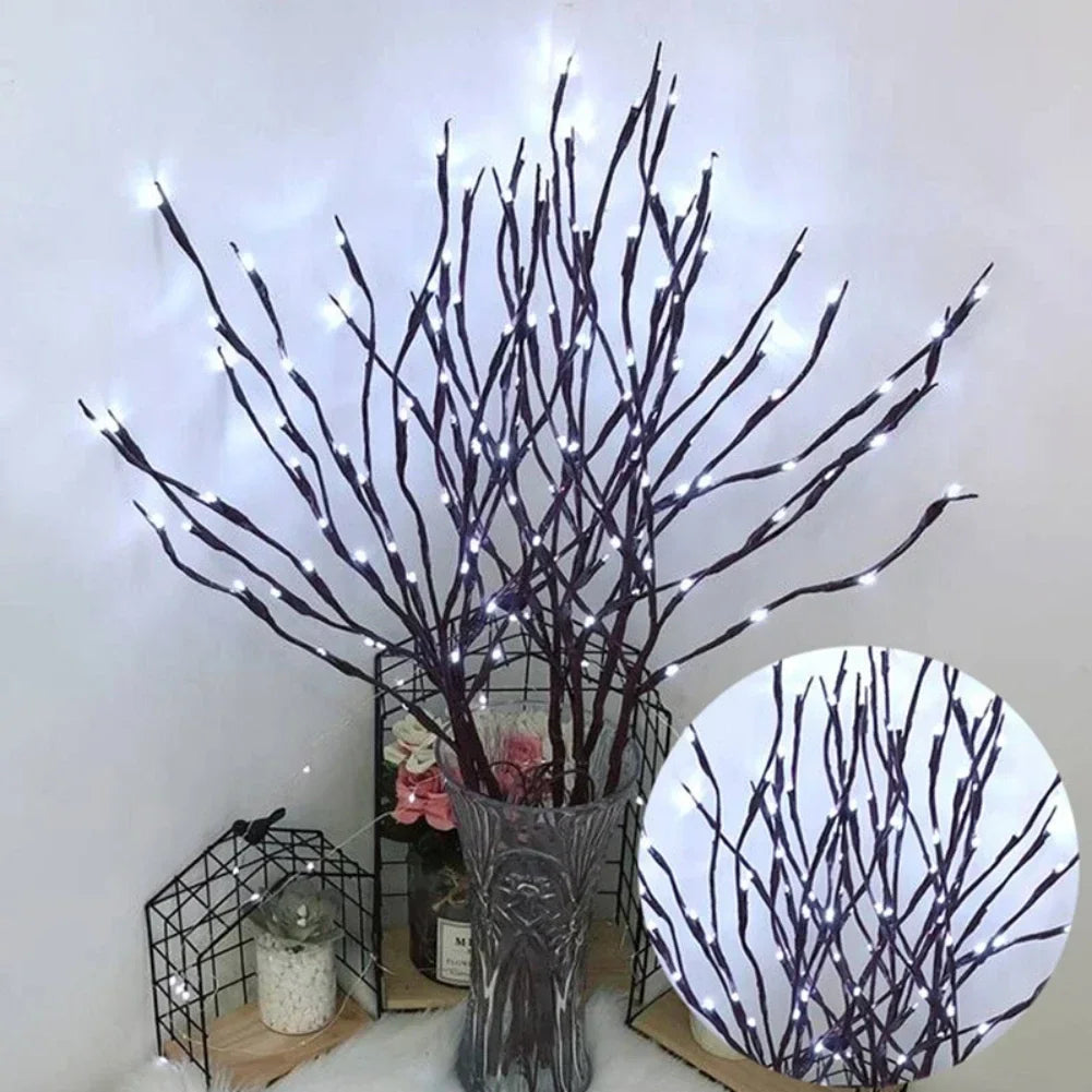 LED White Birch Branch Lights Bundle