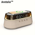 Bedside Wireless Charging Alarm Clock